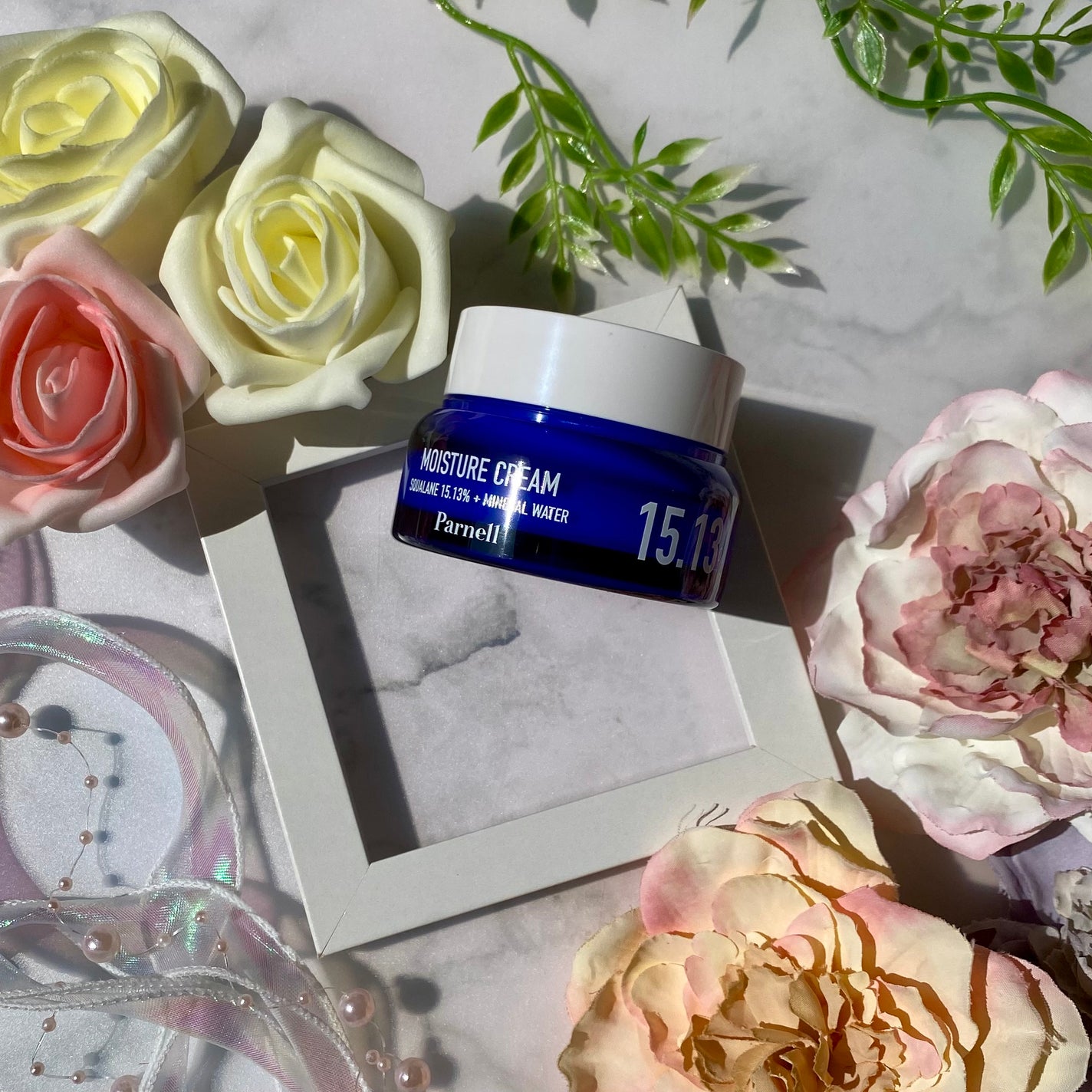 スクワラン 15.13 ミネラルウォーター 保湿ケア クリーム/parnell/フェイスクリームを使ったクチコミ(5枚目)