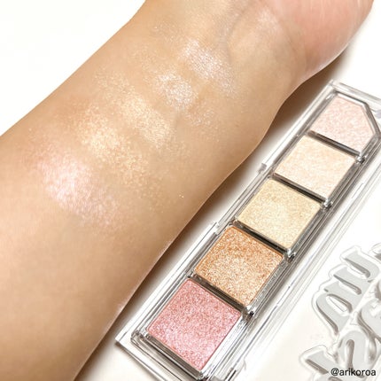 タップミー パレットデュオ/unleashia/アイシャドウパレットを使ったクチコミ(6枚目)