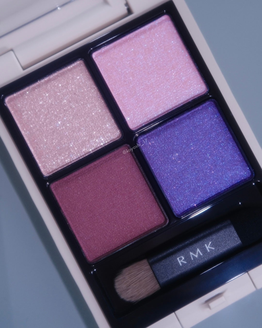 RMK シンクロマティック アイシャドウパレット/RMK/アイシャドウパレットを使ったクチコミ(2枚目)