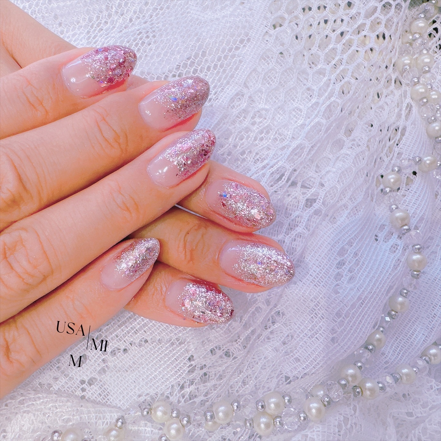 シャインダストジェル/NAILTOWN/ジェルネイルを使ったクチコミ（1枚目）