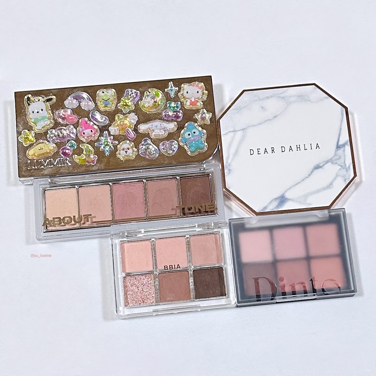 ブラーフィニシュシャドウパレット/Dinto/アイシャドウパレットを使ったクチコミ(6枚目)