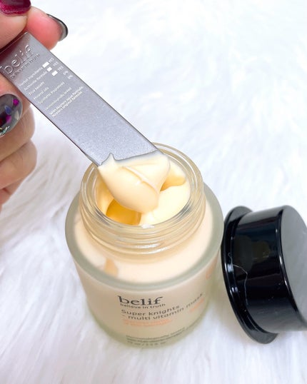 スーパーナイツ ビタミンマスク/belif/フェイスクリームを使ったクチコミ(3枚目)