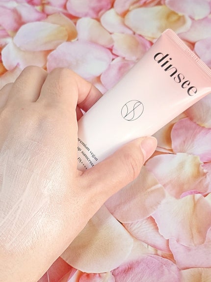 プレミ アムビーガン トーンアップ日焼け止め SPF50+PA++++/dinsee/日焼け止めミルクを使ったクチコミ(1枚目)