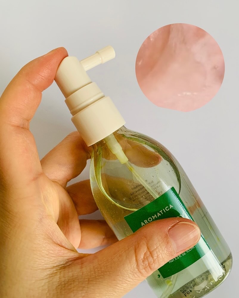 ローズマリールートエンハンサー/AROMATICA/頭皮ローションを使ったクチコミ（3枚目）