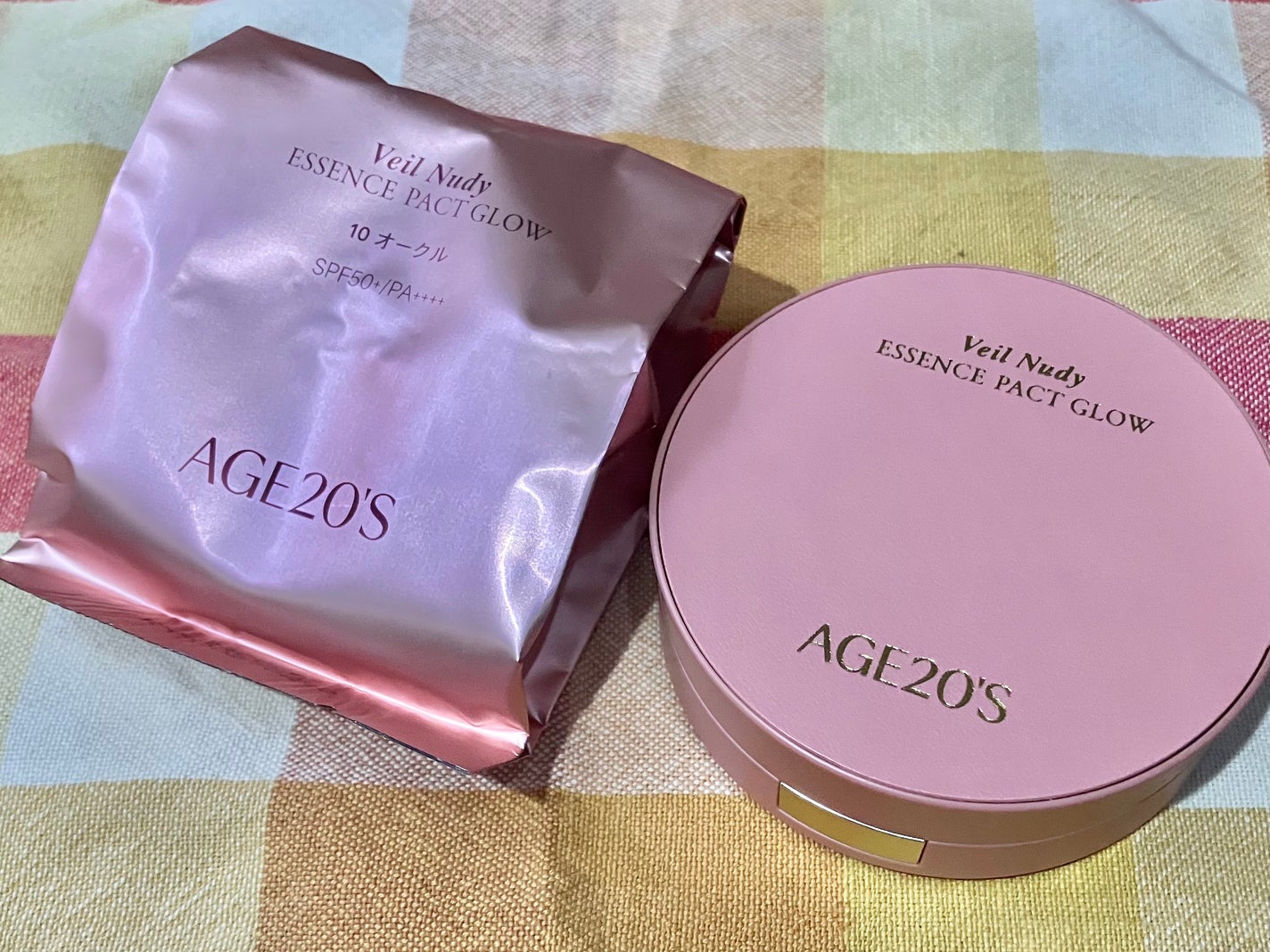 ヴェールヌーディ エッセンスパクトグロウ/AGE20’s/クリーム・エマルジョンファンデーションを使ったクチコミ(4枚目)