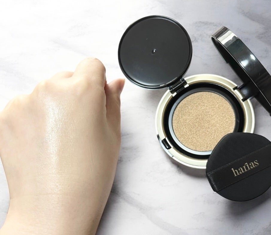 HARIAS 薬用クッションファンデーション/HARIAS/クッションファンデーションを使ったクチコミ(2枚目)