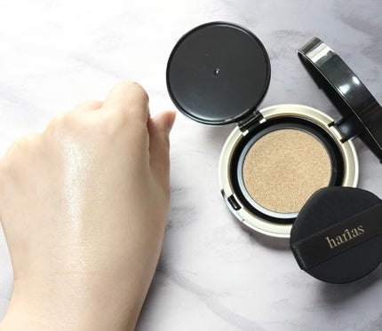 HARIAS 薬用クッションファンデーション/HARIAS/クッションファンデーションを使ったクチコミ(2枚目)