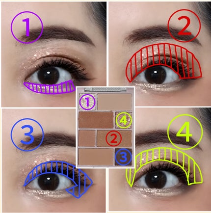 ラスティンググロスリップ/CEZANNE/口紅を使ったクチコミ(5枚目)