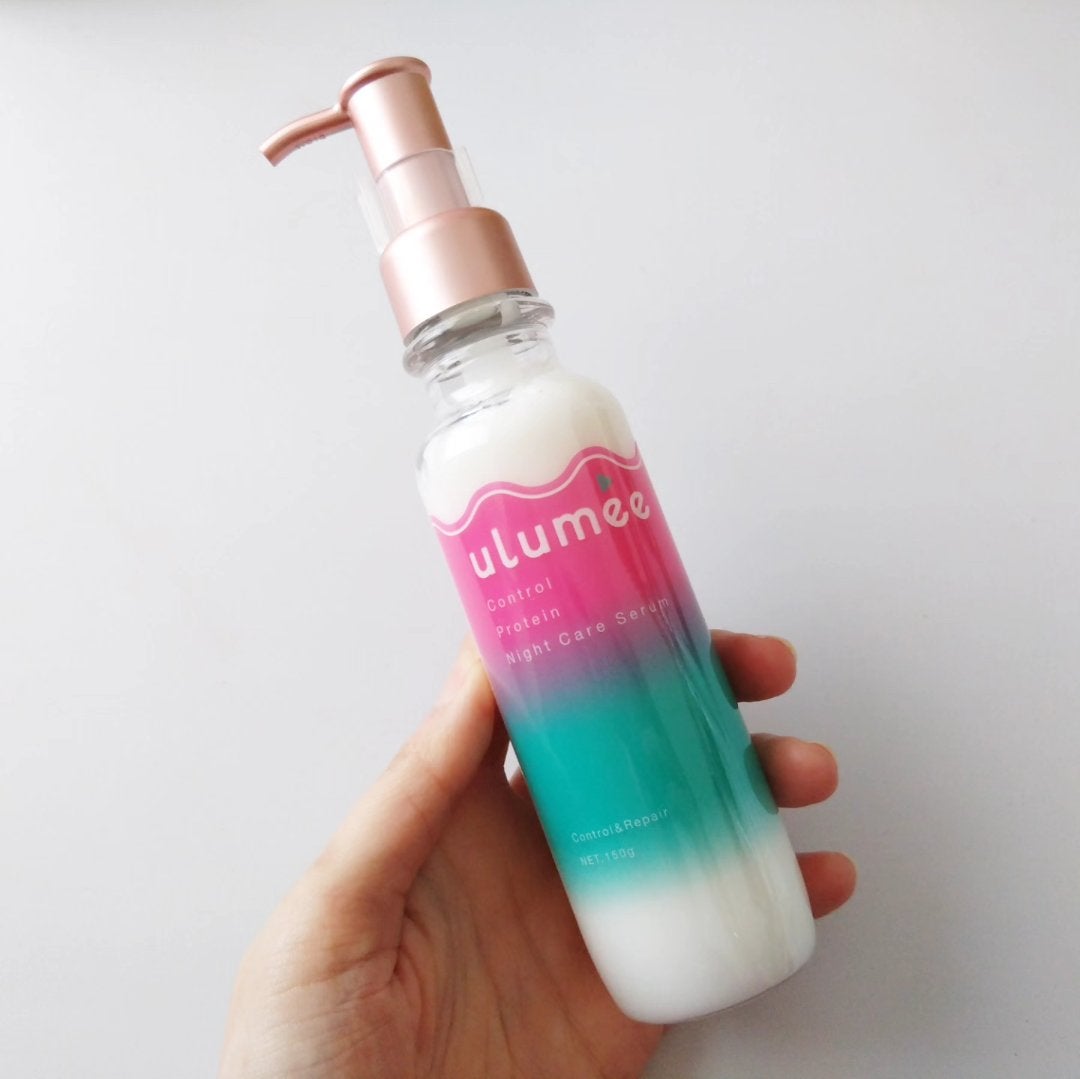 コントロールプロテインナイトケア セラム/ulumee/アウトバストリートメントを使ったクチコミ(2枚目)