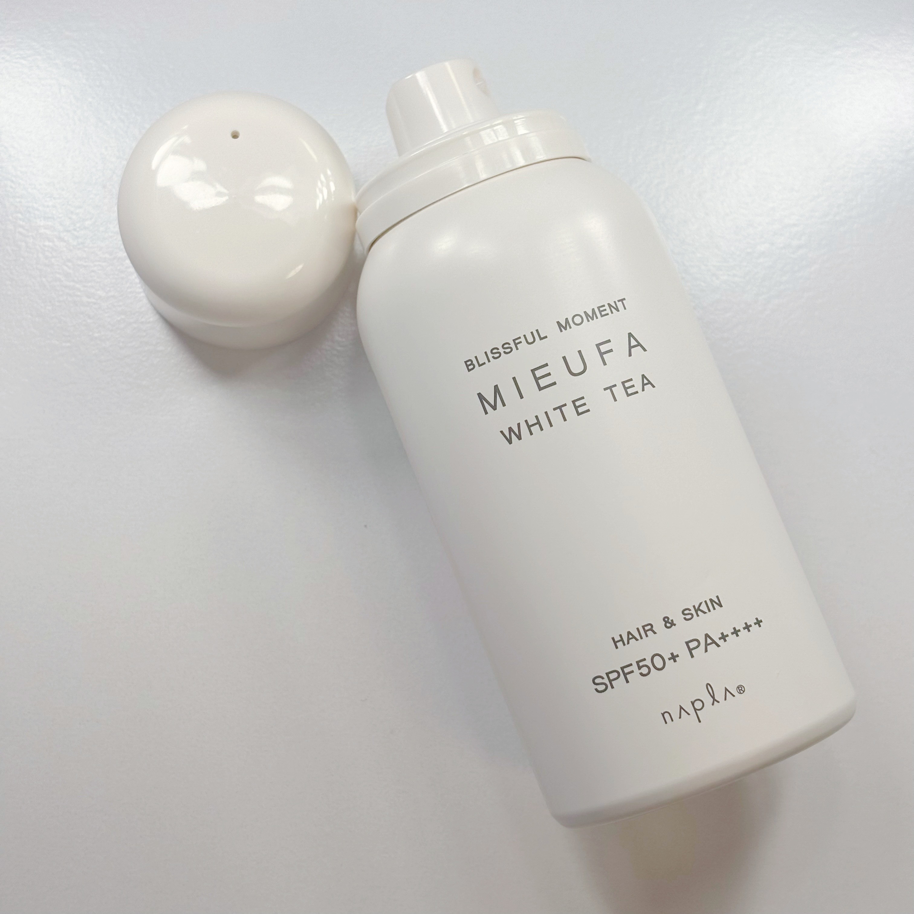 ミーファ フレグランスUVスプレー ホワイトティーの香り/MIEUFA/日焼け止めミスト・スプレーを使ったクチコミ（1枚目）