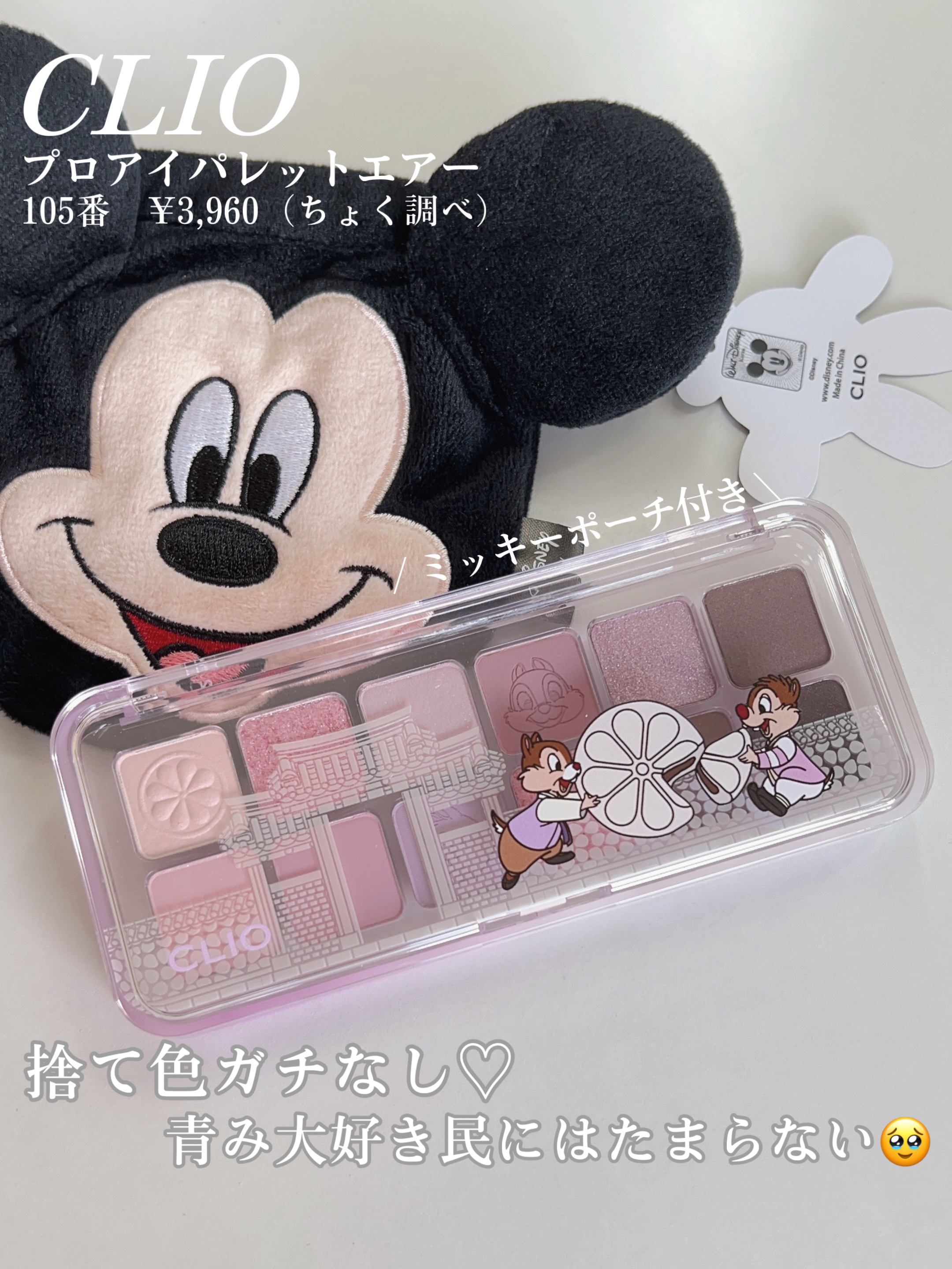 プロ アイ パレット エアー/CLIO/アイシャドウパレットを使ったクチコミ（2枚目）