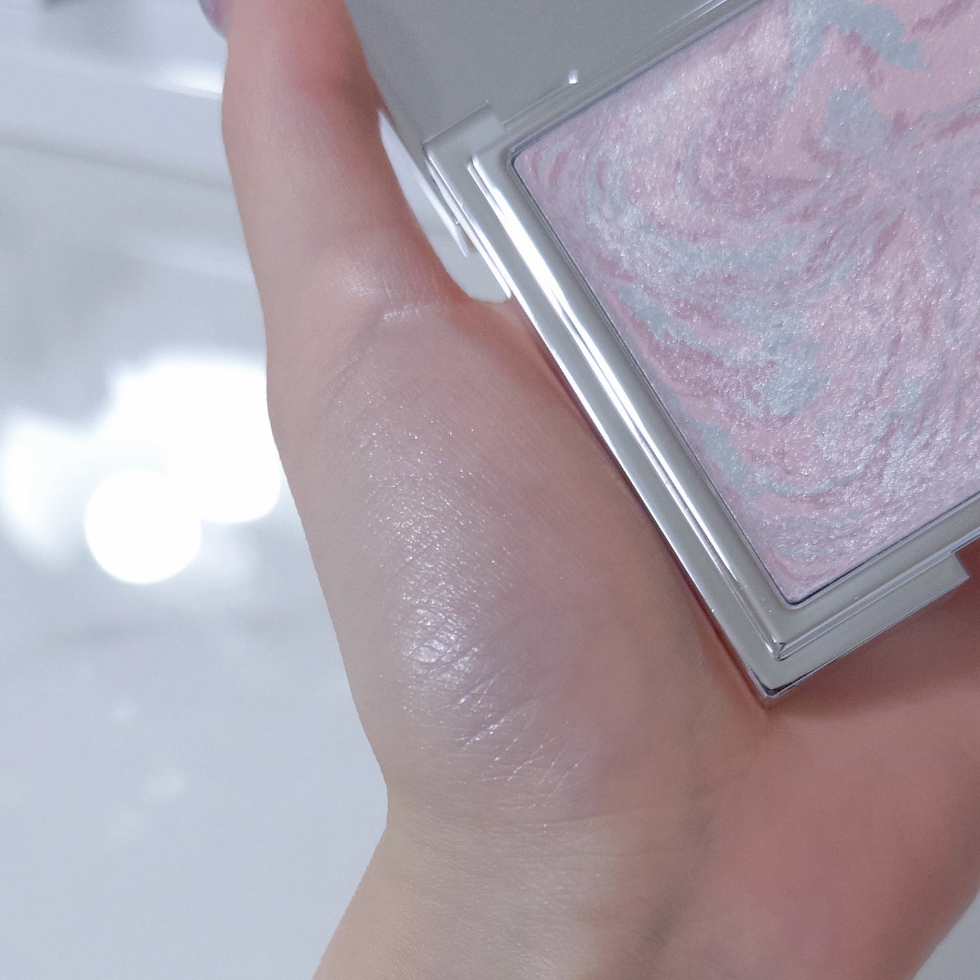 スキンルミナスハイライター/DEAR DAHLIA/パウダーハイライトを使ったクチコミ(7枚目)