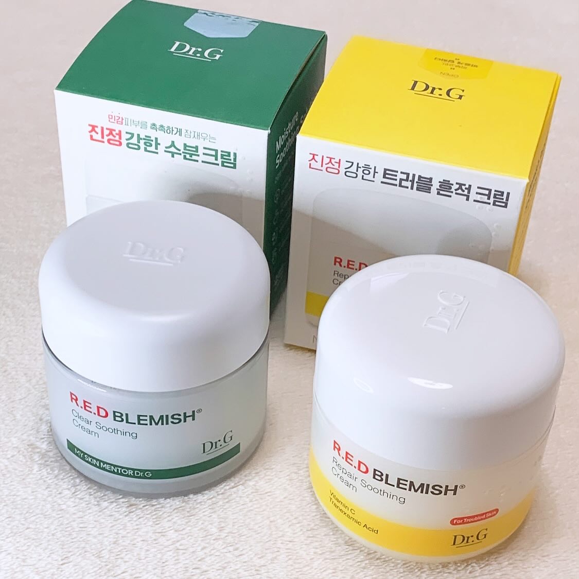 レッドブレミッシュ クリアスージングクリーム/Dr.G/フェイスクリームを使ったクチコミ（1枚目）