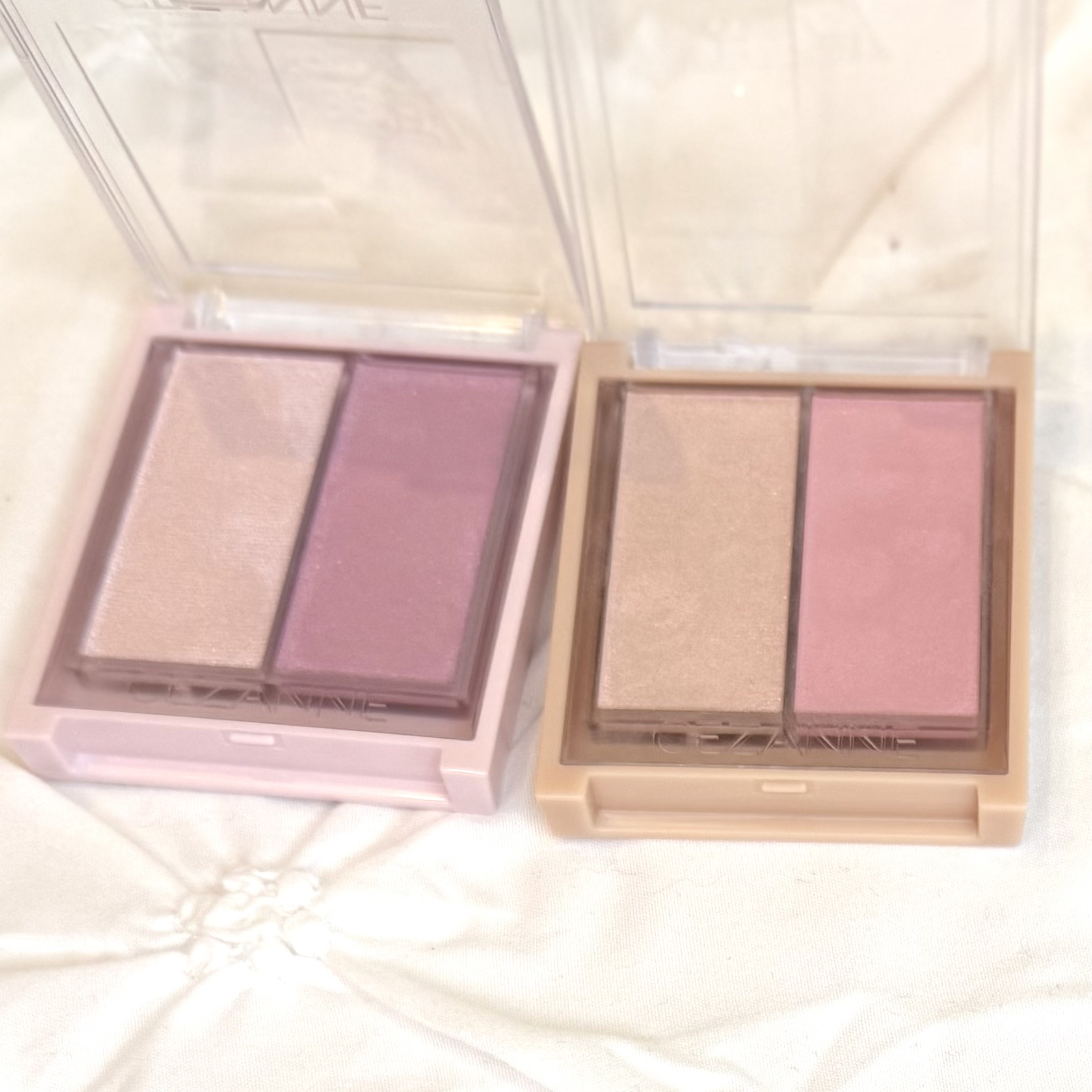 フェイスグロウカラー/CEZANNE/クリームハイライトを使ったクチコミ（3枚目）