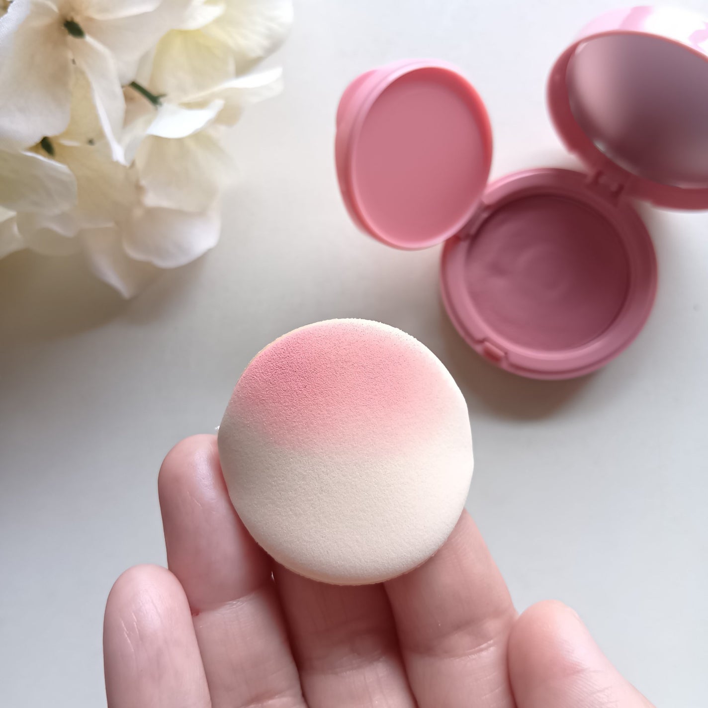 フラッフィーベルベットクッションチーク /TFIT/ジェル・クリームチークを使ったクチコミ(5枚目)