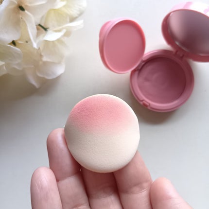 フラッフィーベルベットクッションチーク /TFIT/ジェル・クリームチークを使ったクチコミ(5枚目)