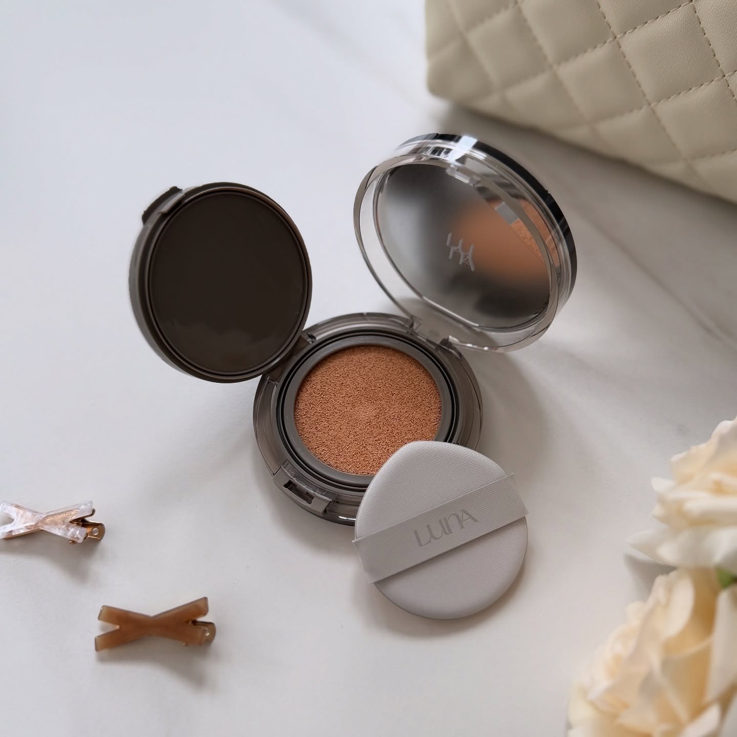 ブラーカバークッション/LUNA/クッションファンデーションを使ったクチコミ（2枚目）