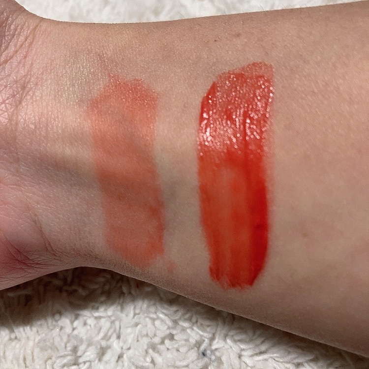 ペリペラ インク ジェラブル ティント 01 ビー　アプリコット/PERIPERA/リップティントを使ったクチコミ（2枚目）