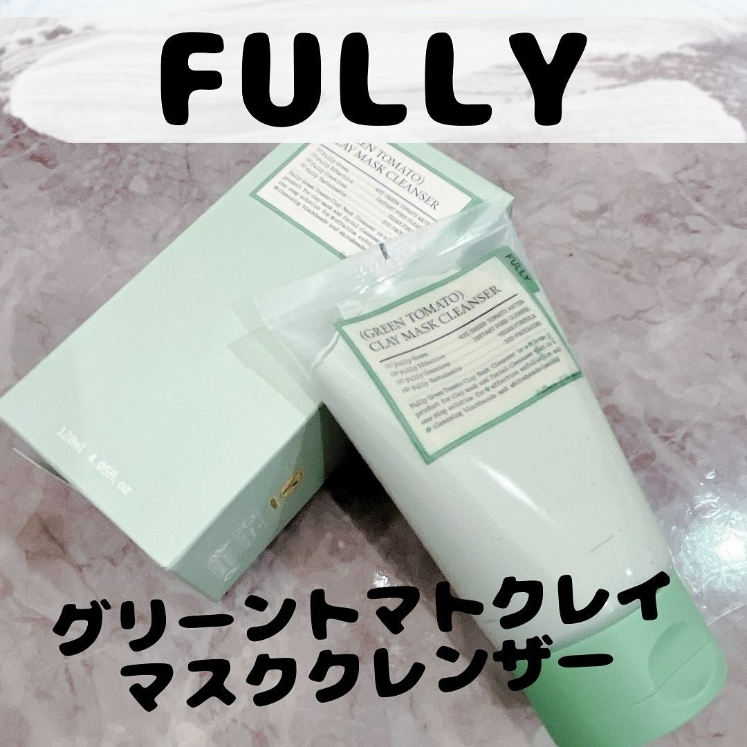 グリーントマトクレイマスククレンザー/FULLY/洗い流すパック・マスクを使ったクチコミ（1枚目）
