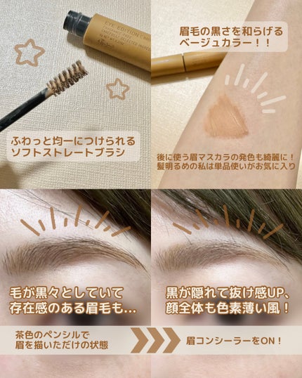 エテュセ アイエディション (ブロウマスカラ) EX/ettusais/眉マスカラを使ったクチコミ(4枚目)