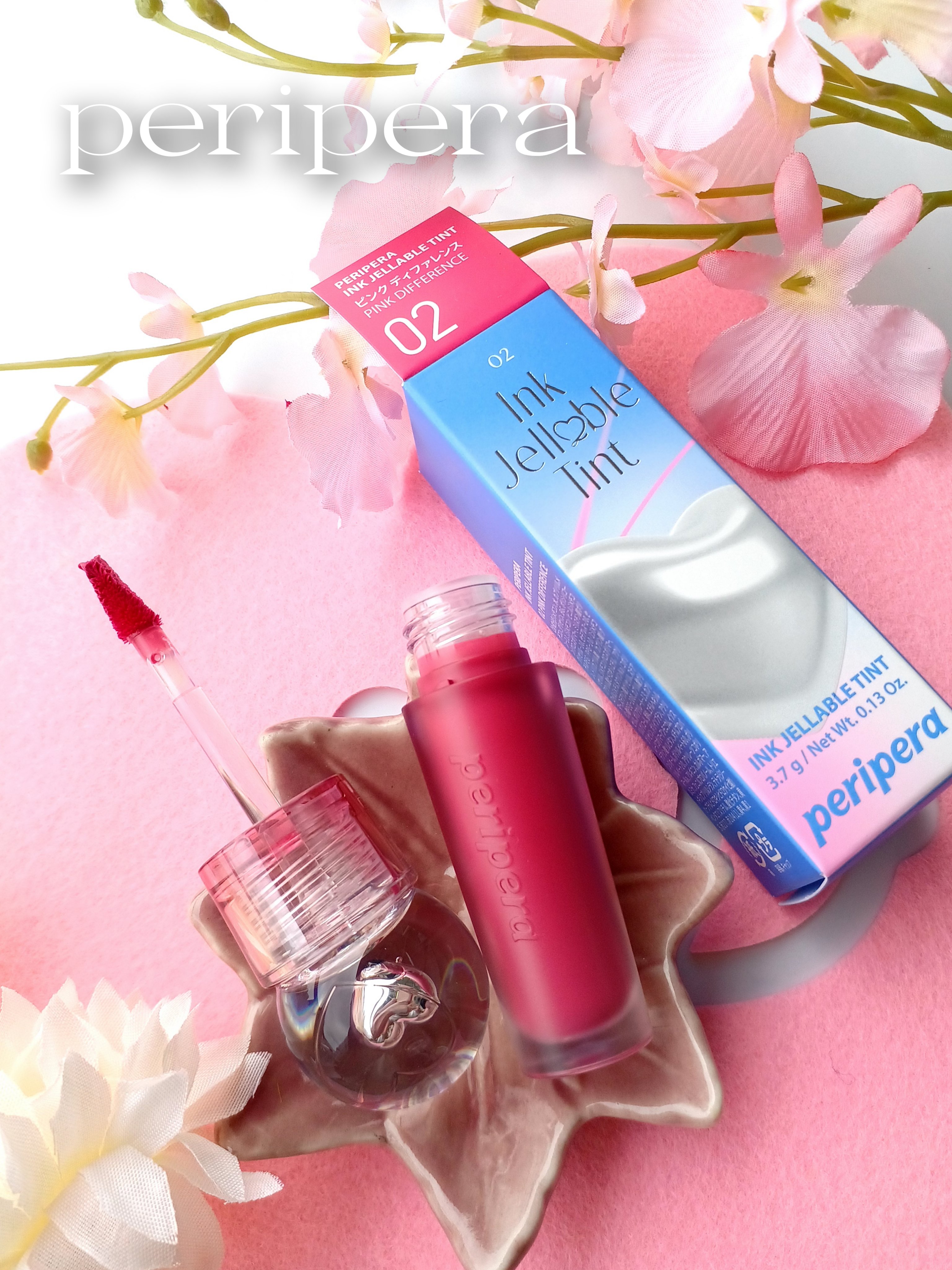ペリペラ インク ジェラブル ティント/PERIPERA/リップティントを使ったクチコミ（2枚目）