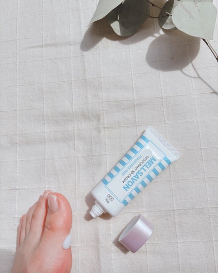 メルサボン 薬用デオドラント3Dクリーム 足用/Mellsavon/デオドラント・制汗剤を使ったクチコミ(1枚目)