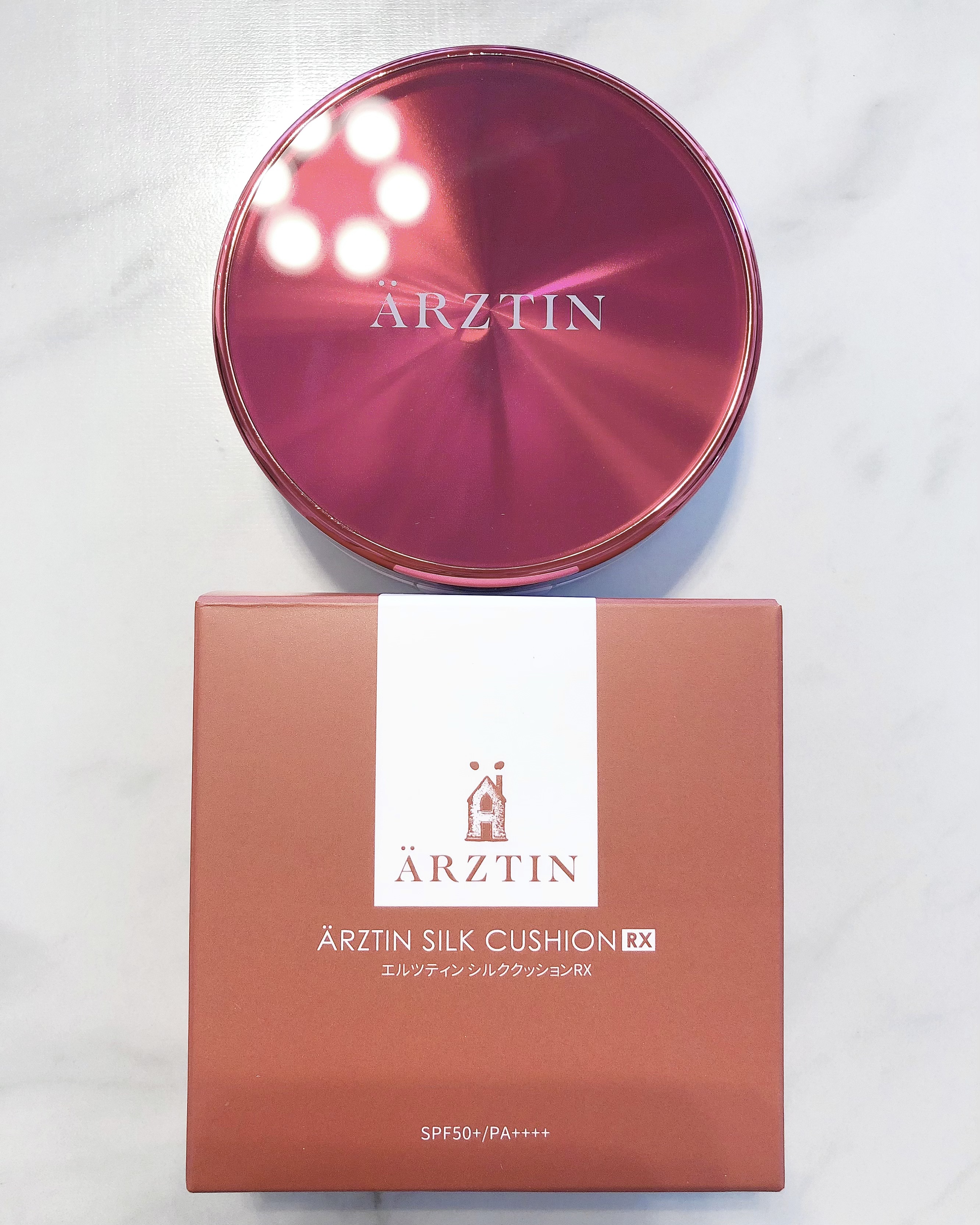 シルククッションRX/エルツティン/クッションファンデーションを使ったクチコミ（1枚目）