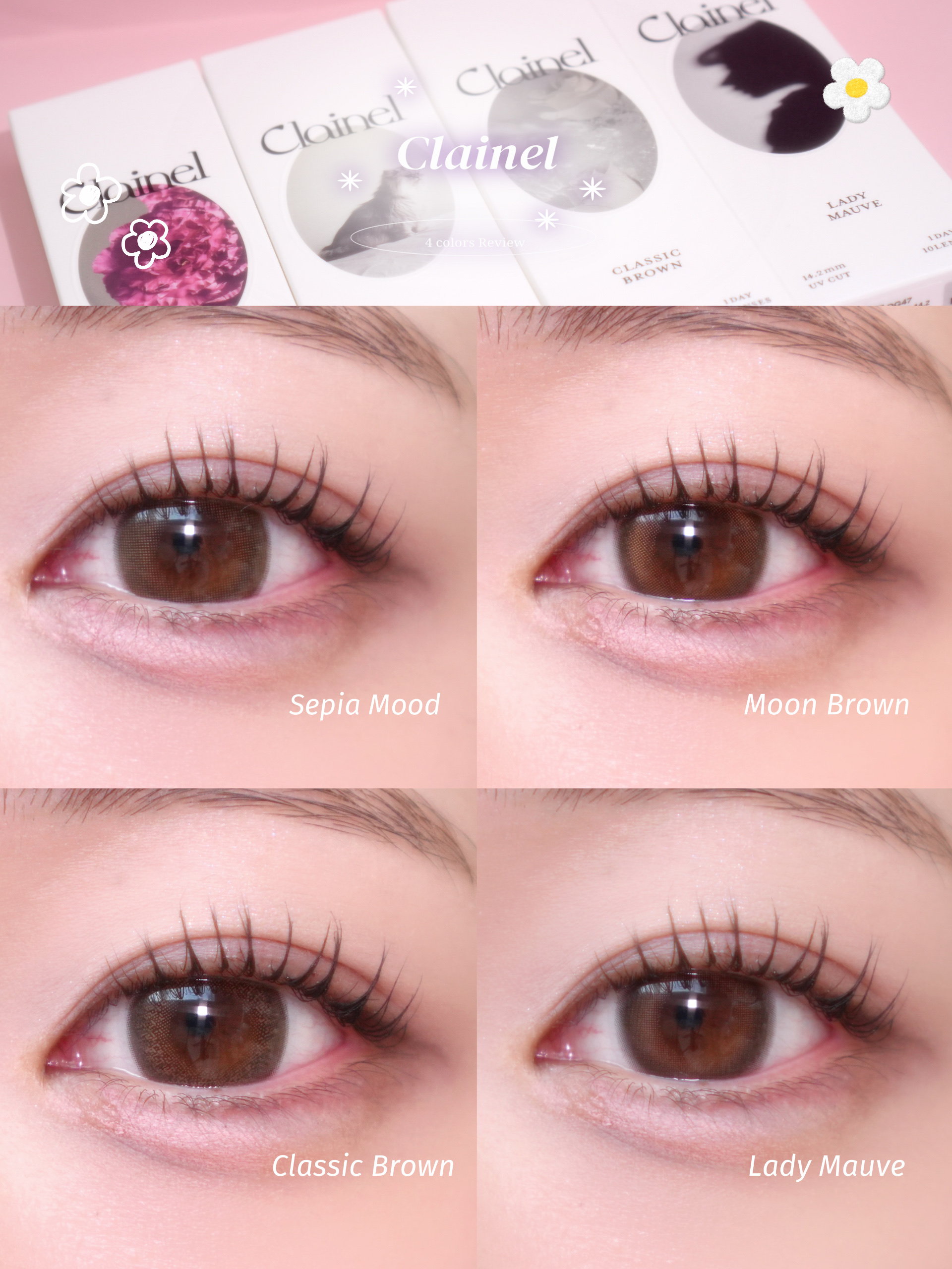 Clainel 1DAY/Clainel/ワンデー（１DAY）カラコンを使ったクチコミ（1枚目）