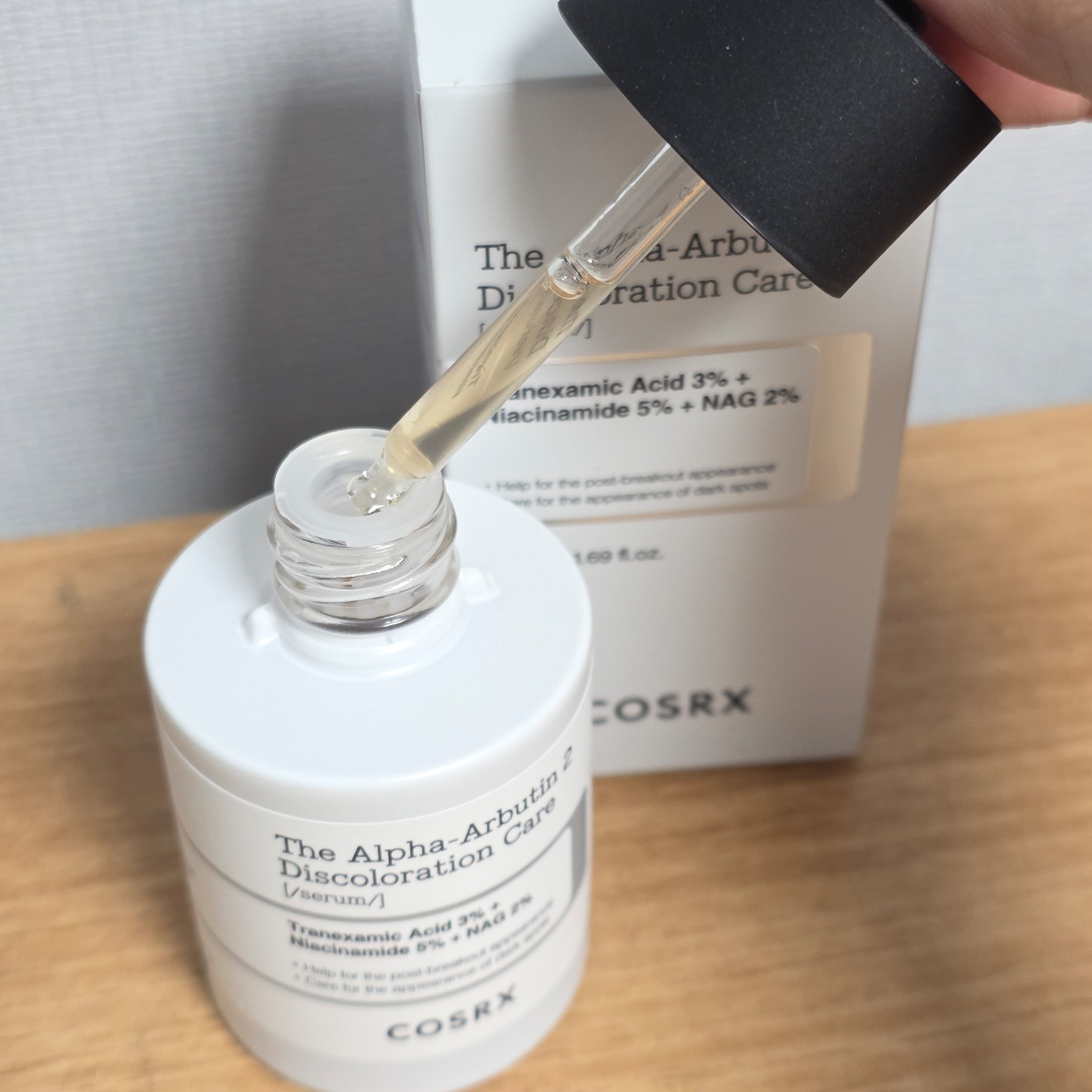 RXザ・アルファアルブチン2 ニキビ跡ケアセラム/COSRX/美容液を使ったクチコミ（2枚目）