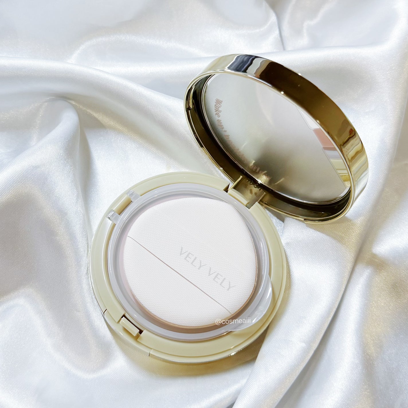 はちみつツヤ肌クッションファンデ/VELY VELY/クッションファンデーションを使ったクチコミ(3枚目)