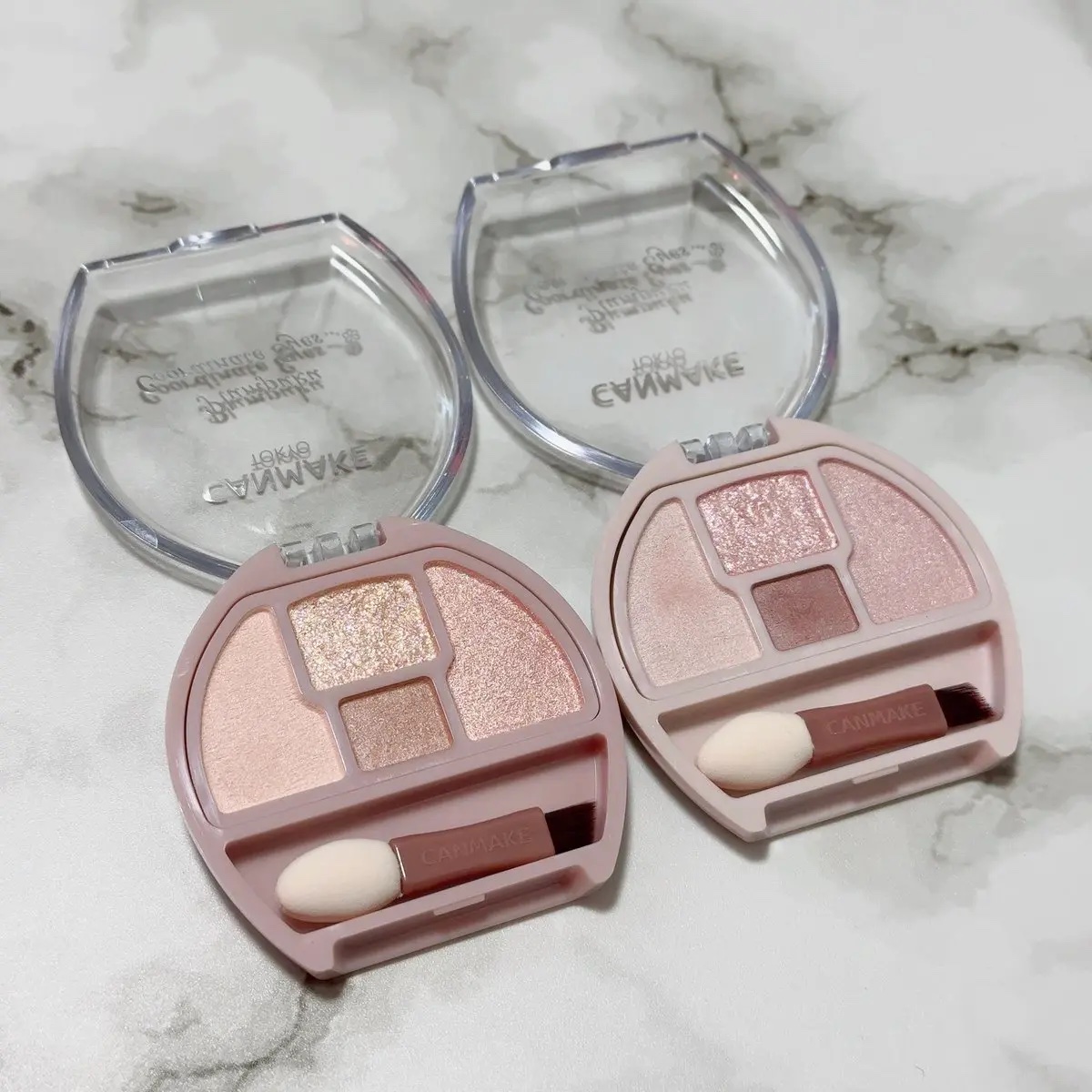 プランぷくコーデアイズ/キャンメイク/パウダーアイシャドウを使ったクチコミ（2枚目）