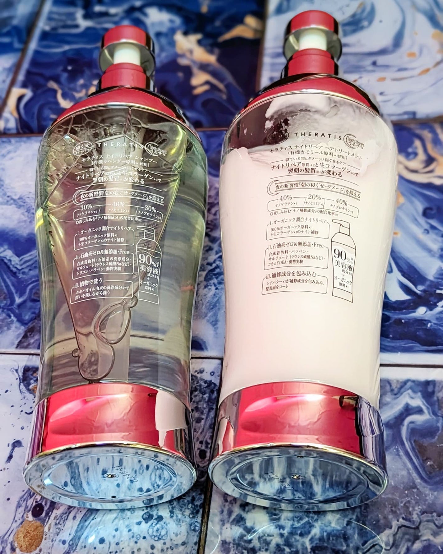 ナイトリペア シャンプー/ヘアトリートメント/THERATIS/シャンプー・コンディショナーを使ったクチコミ(7枚目)