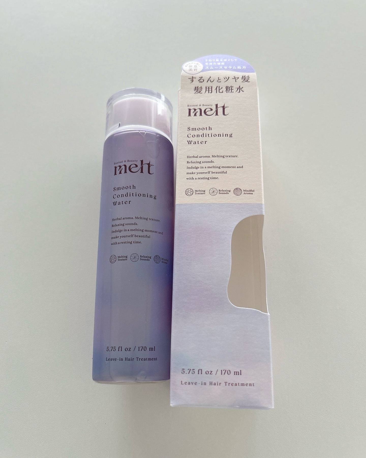 スムース コンディショニング ウォーター/melt/アウトバストリートメントを使ったクチコミ（1枚目）