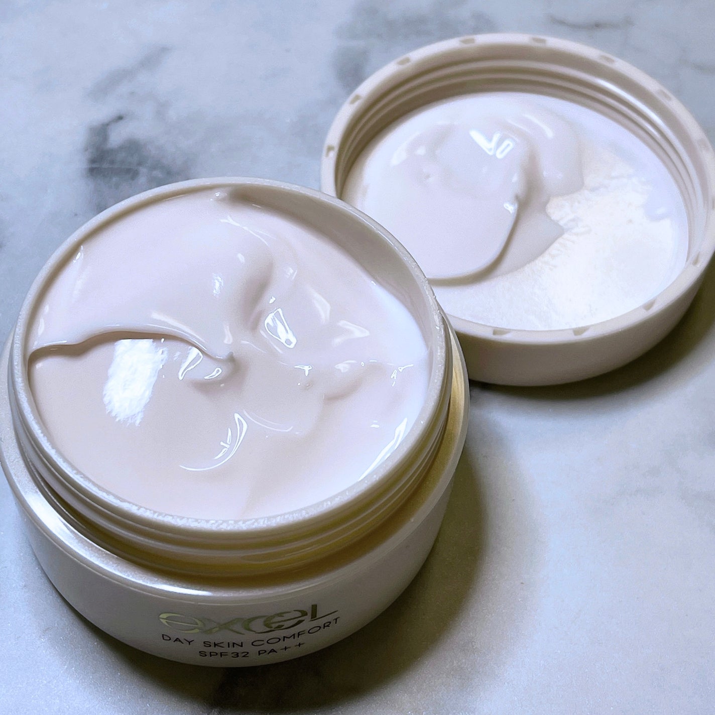 デイスキンコンフォート/excel/フェイスクリームを使ったクチコミ(5枚目)