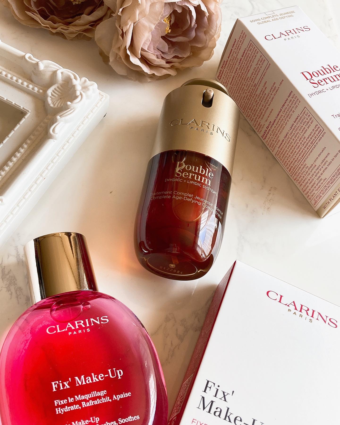 フィックス メイクアップ N/CLARINS/ミスト状化粧水を使ったクチコミ（1枚目）