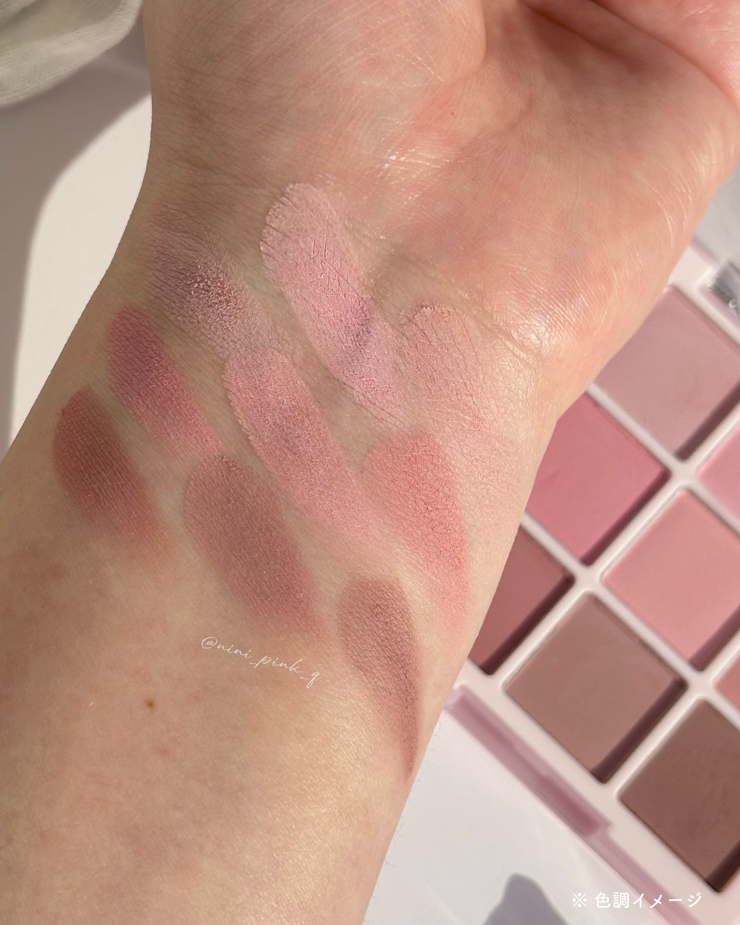 シャドウパレット/dasique/アイシャドウパレットを使ったクチコミ（3枚目）