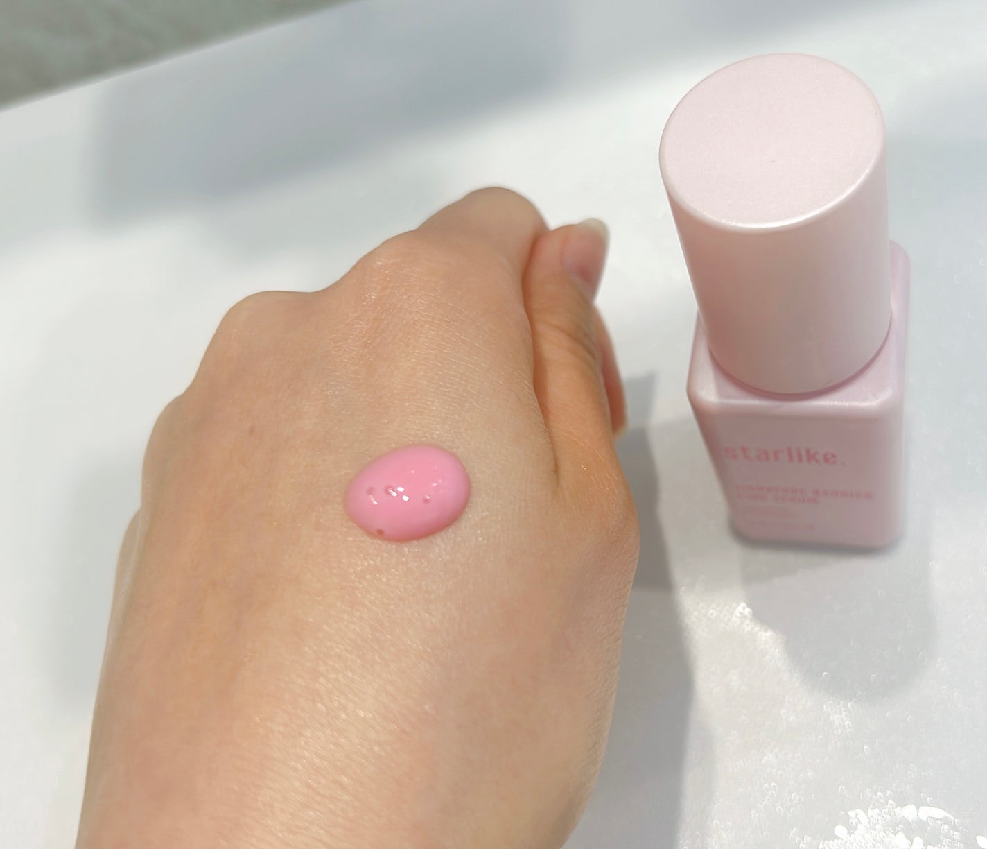 シグネチャーベリアピンクセラム/STARLIKE/美容液を使ったクチコミ(3枚目)