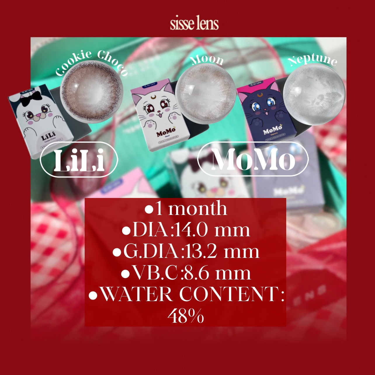 MOMOMOON/Sisse Lens/カラーコンタクトレンズを使ったクチコミ(2枚目)