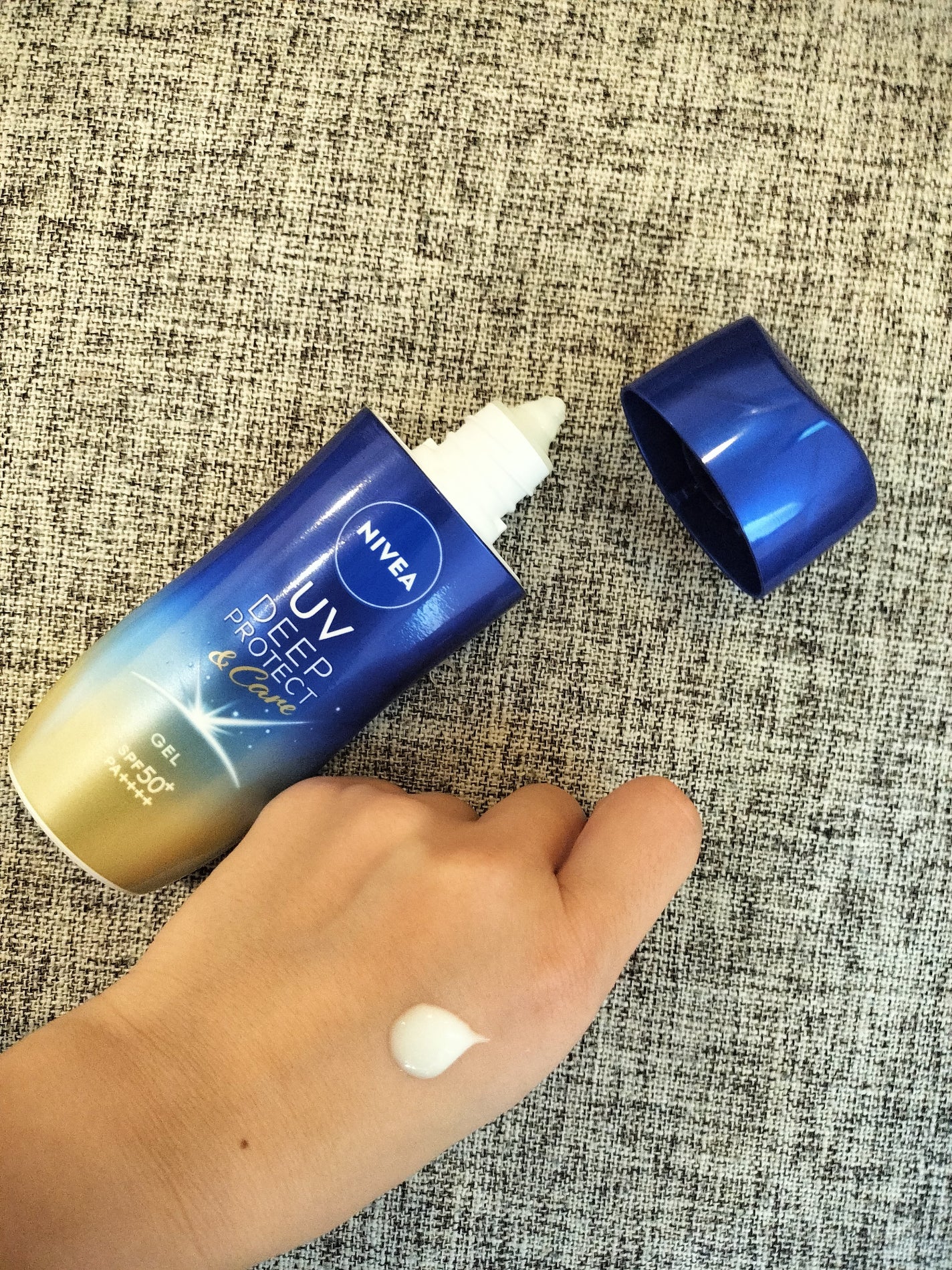ニベアUV ディープ プロテクト&ケア ジェル/ニベア/日焼け止めジェルを使ったクチコミ(2枚目)