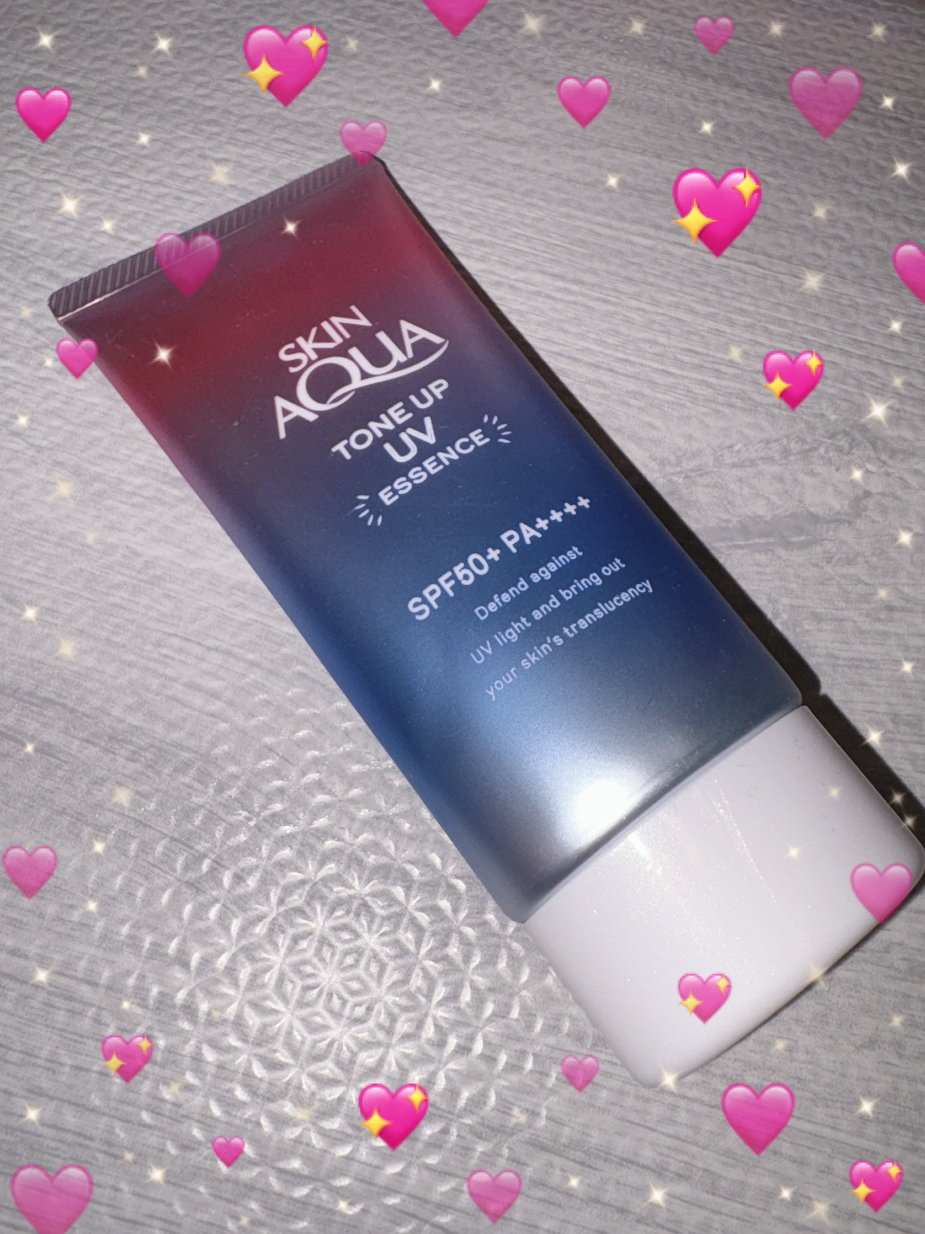 スキンアクア トーンアップUVエッセンス/スキンアクア/日焼け止めクリームを使ったクチコミ（1枚目）