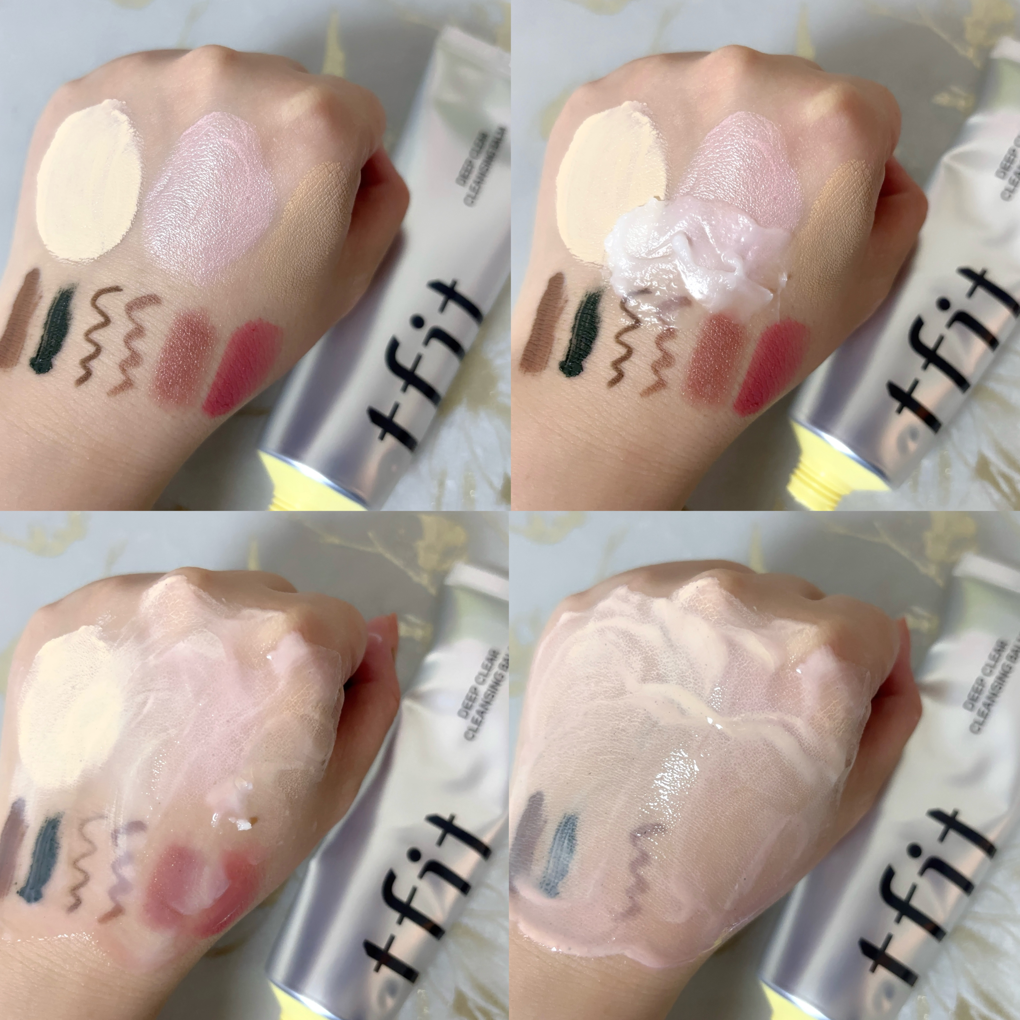 ディープクリアクレンジングバーム/TFIT/クレンジングバームを使ったクチコミ（3枚目）