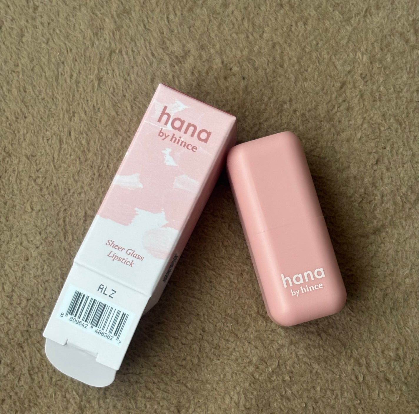 シアーグラスリップスティック/hana by hince/口紅を使ったクチコミ(3枚目)