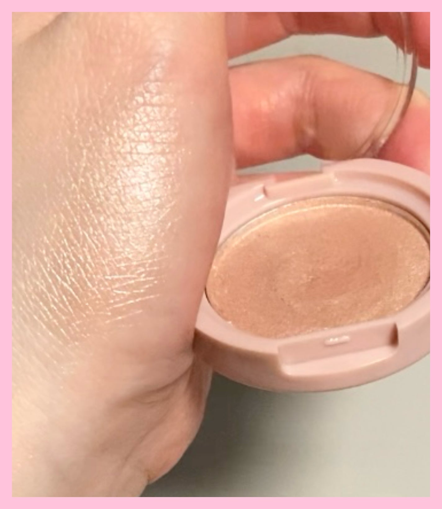 &. WithCharm レア感覚ハイライター/DAISO/クリームハイライトを使ったクチコミ(4枚目)