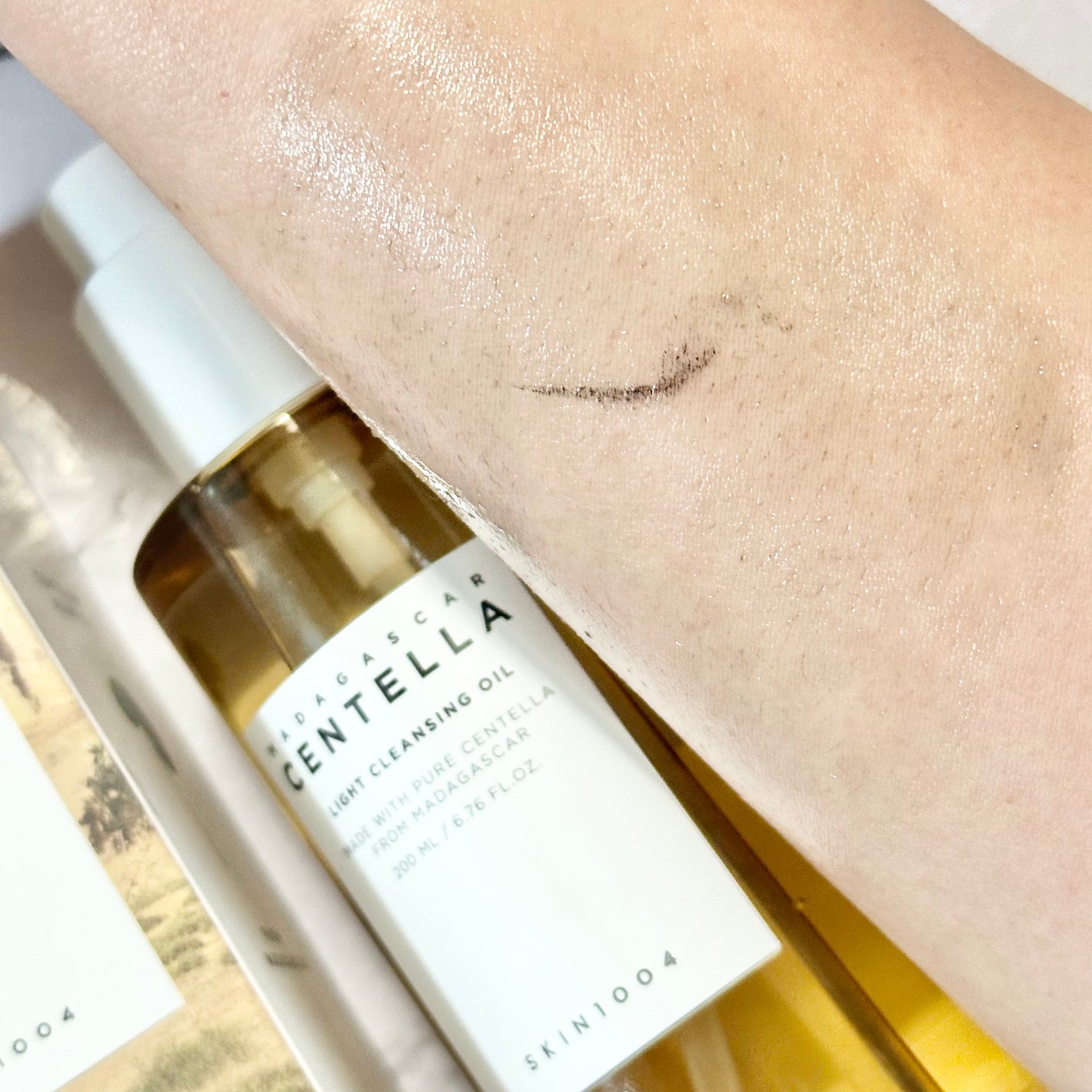 センテラ ライトクレンジングオイル/SKIN1004/オイルクレンジングを使ったクチコミ(3枚目)