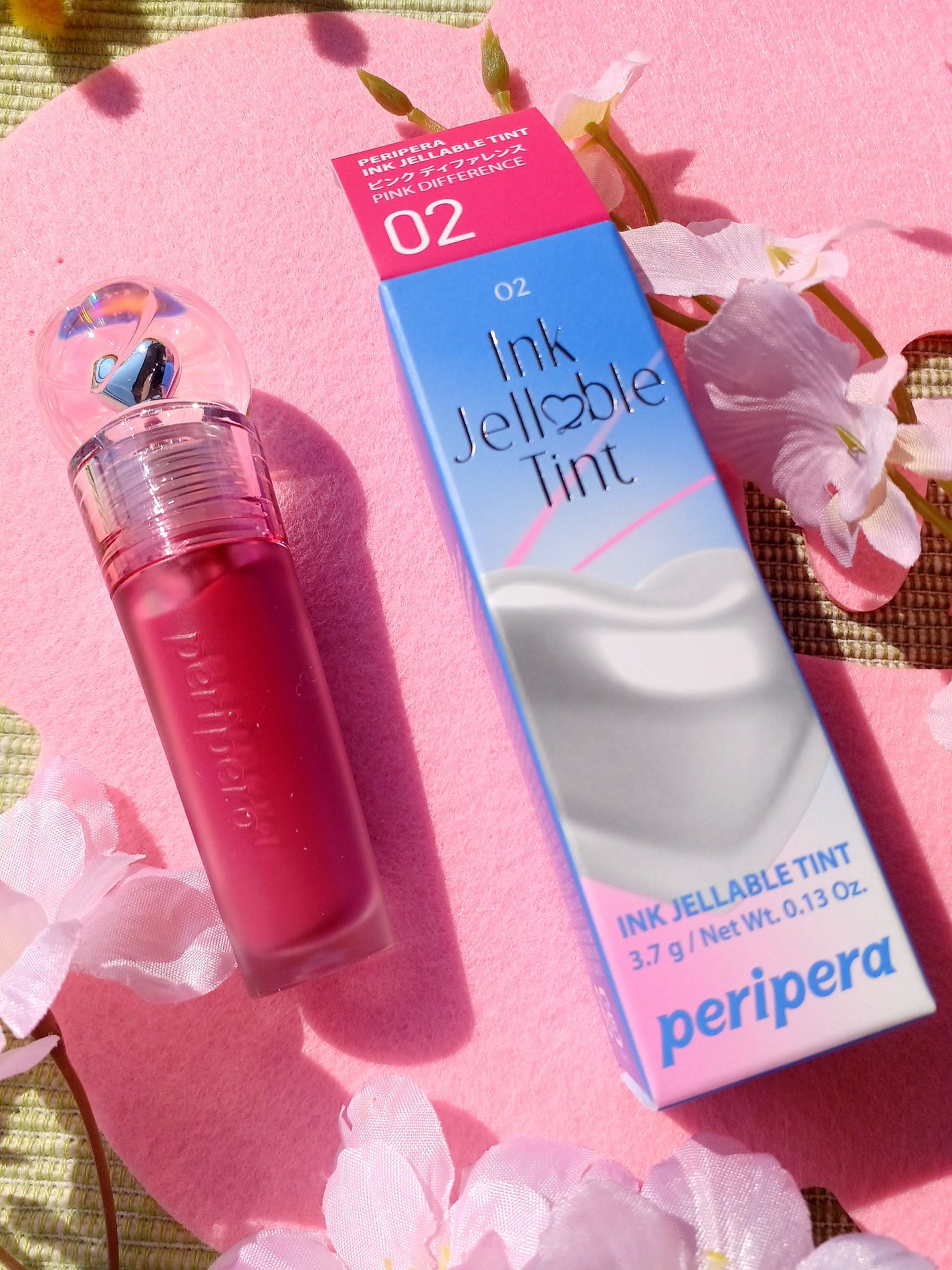 ペリペラ インク ジェラブル ティント/PERIPERA/リップティントを使ったクチコミ(4枚目)