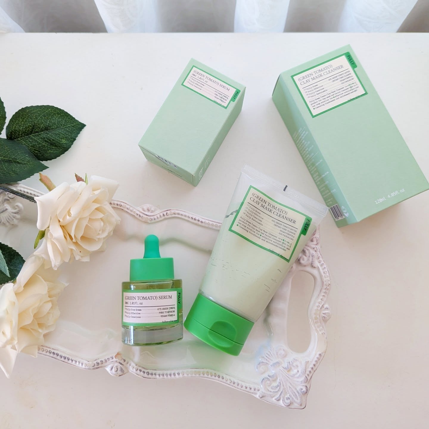 グリーントマトクレイマスククレンザー/FULLY/洗い流すパック・マスクを使ったクチコミ（1枚目）