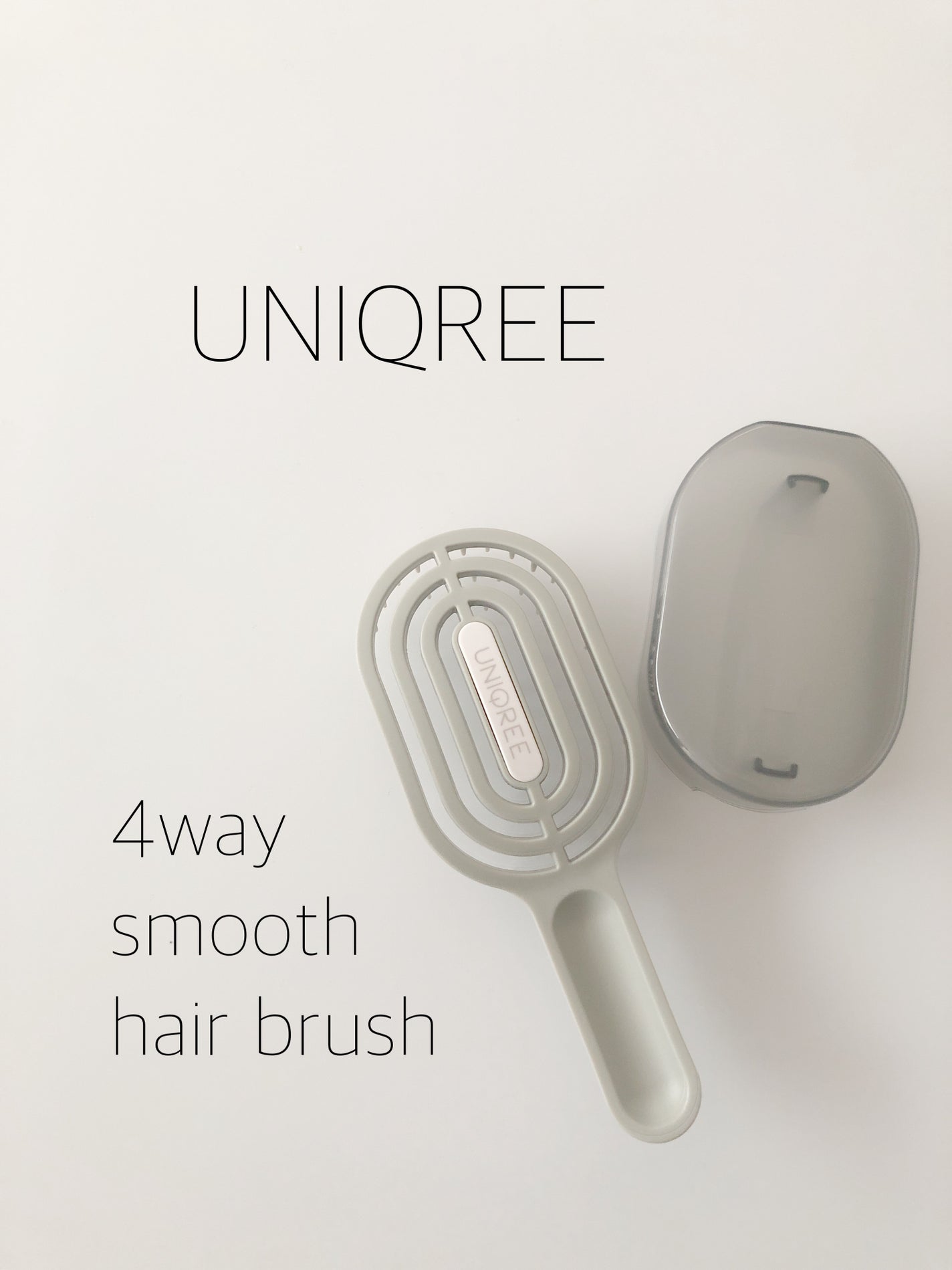 ユニークリー 4wayスムースヘアブラシ/ビー・エヌ/ヘアブラシを使ったクチコミ(1枚目)