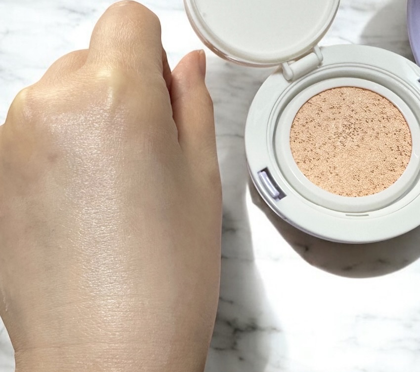 パンテノールバリアクッション/COSNORI/クッションファンデーションを使ったクチコミ（3枚目）