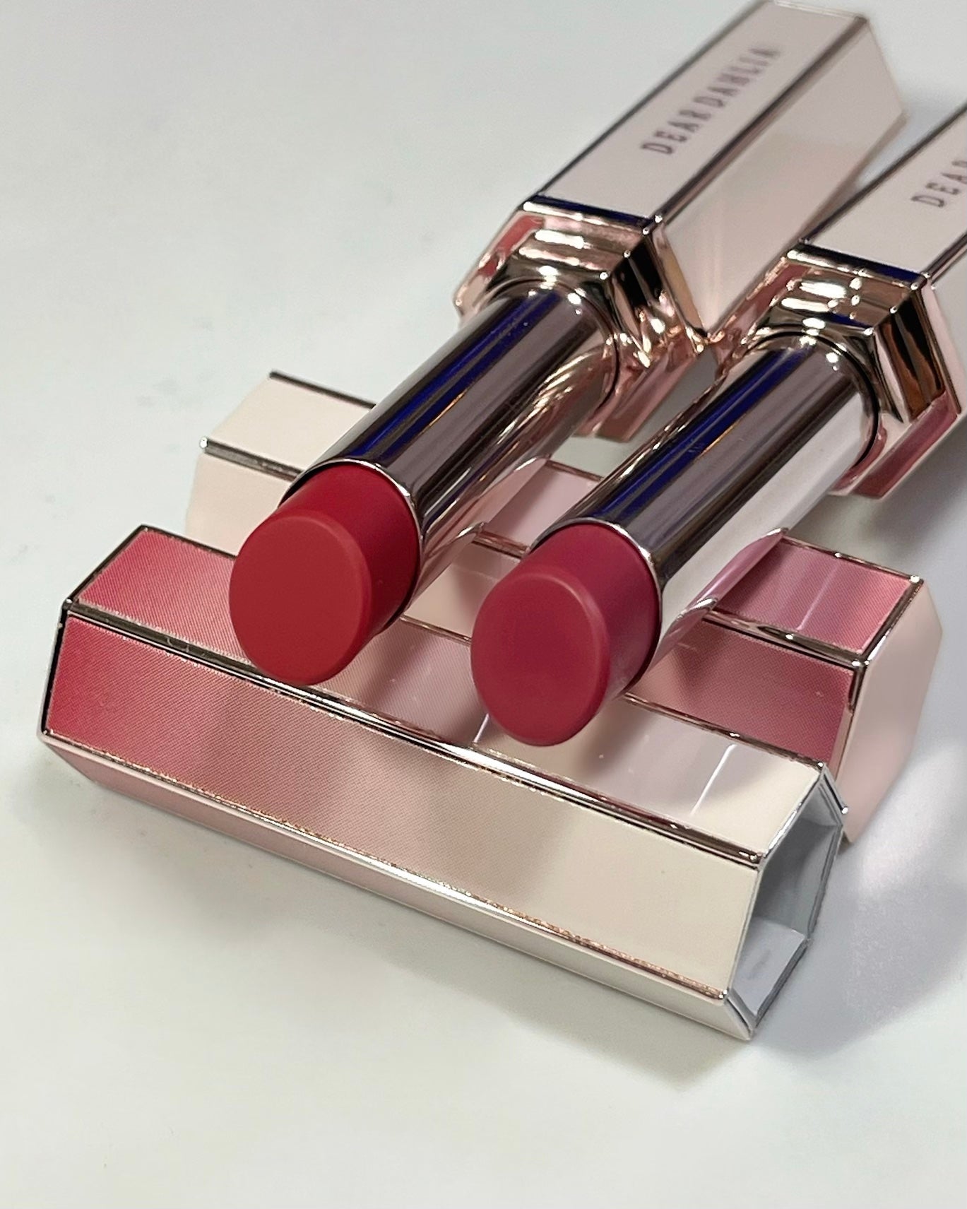 リップアルアグロウシャイン/DEAR DAHLIA/口紅を使ったクチコミ(5枚目)