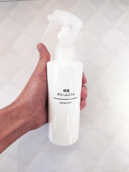 保湿クリームミスト/無印良品/ミスト状化粧水を使ったクチコミ(1枚目)